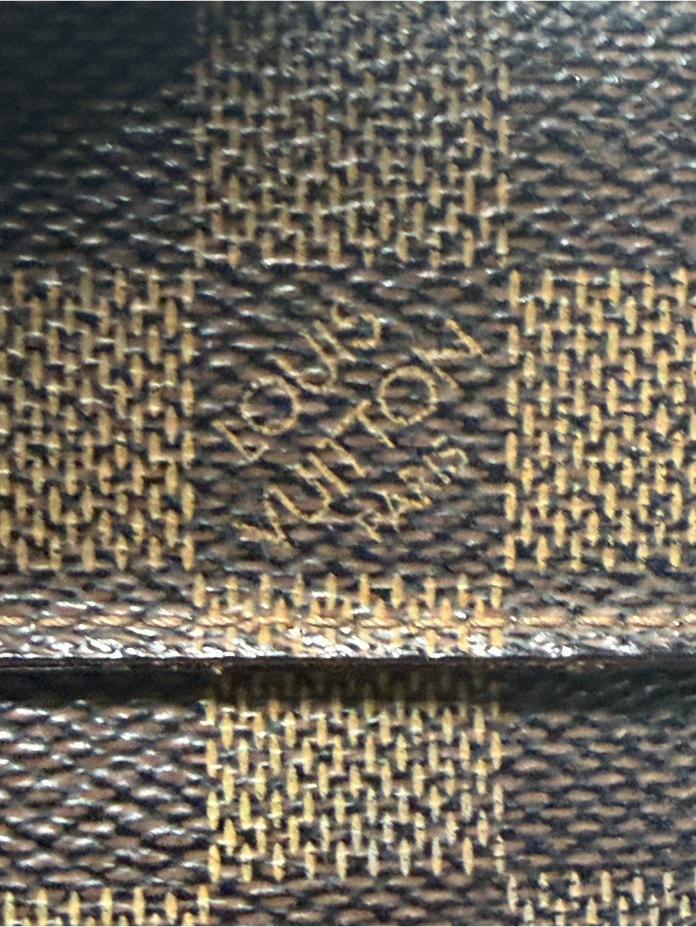 Vintage Louis Vuitton Damier Ebene Portefeuille Long Wallet - Picture 2 of 12